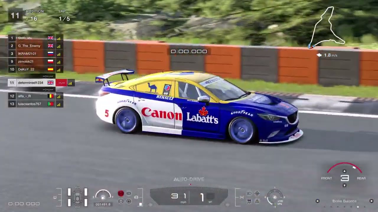 Live streaming Gran turismo 7 daily race from united kingdom on tv for you to watch asmr fun on tv