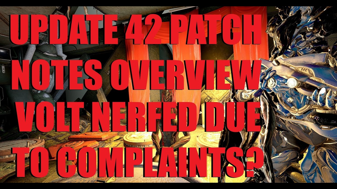 COMPLAINERS GOT VOLT NERFED? SHADOWGRAPHER Patch Notes Overview / New Cosmetics Showcase In Warframe
