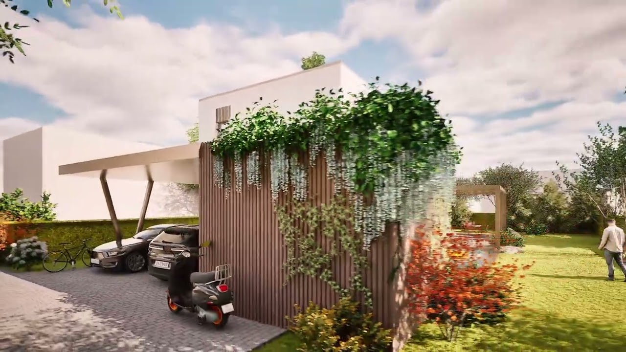 Návrh dvoupodlažního rodinného domu s rovnou střechou . Legner Architekt www.czechdevelop.cz