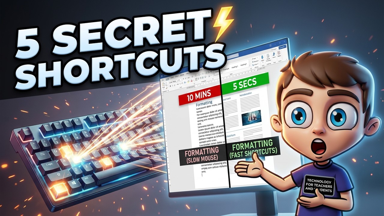5 Keyboard Shortcuts That Make Microsoft Word So Much Faster