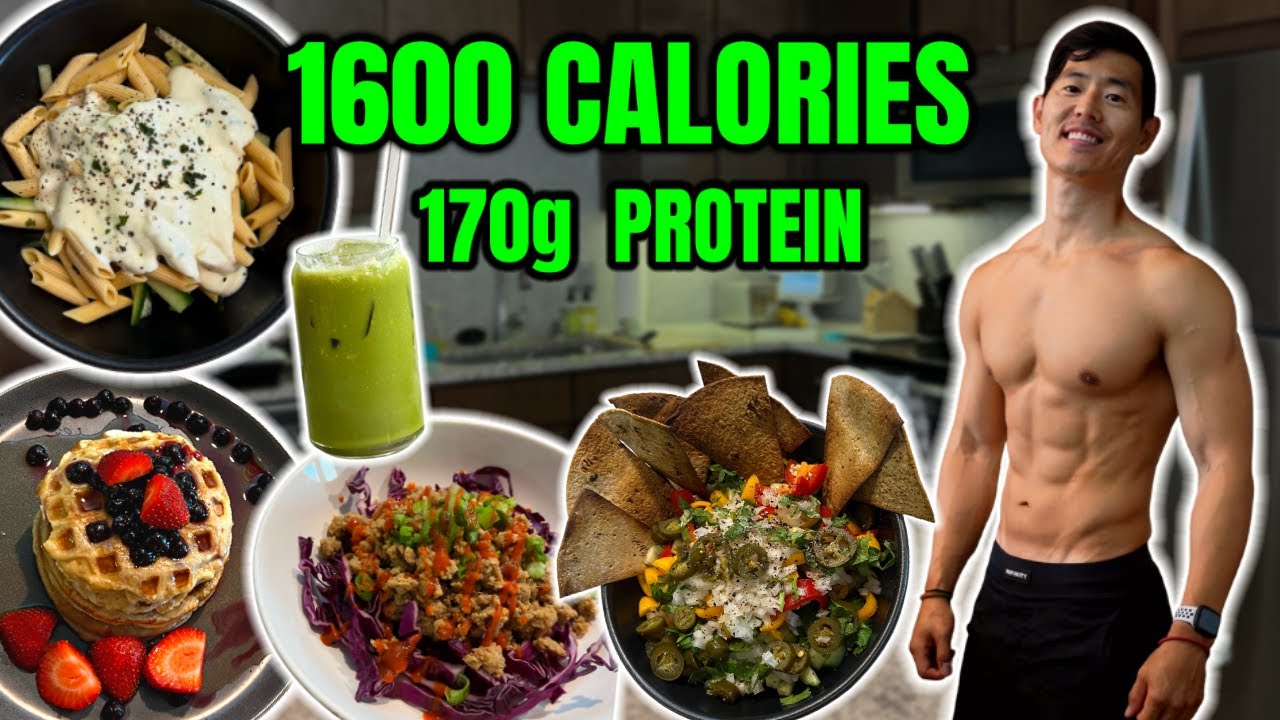 FULL DAY OF EATING 1600 CALORIES | HIGH PROTEIN MEALS FOR FAT LOSS DIET