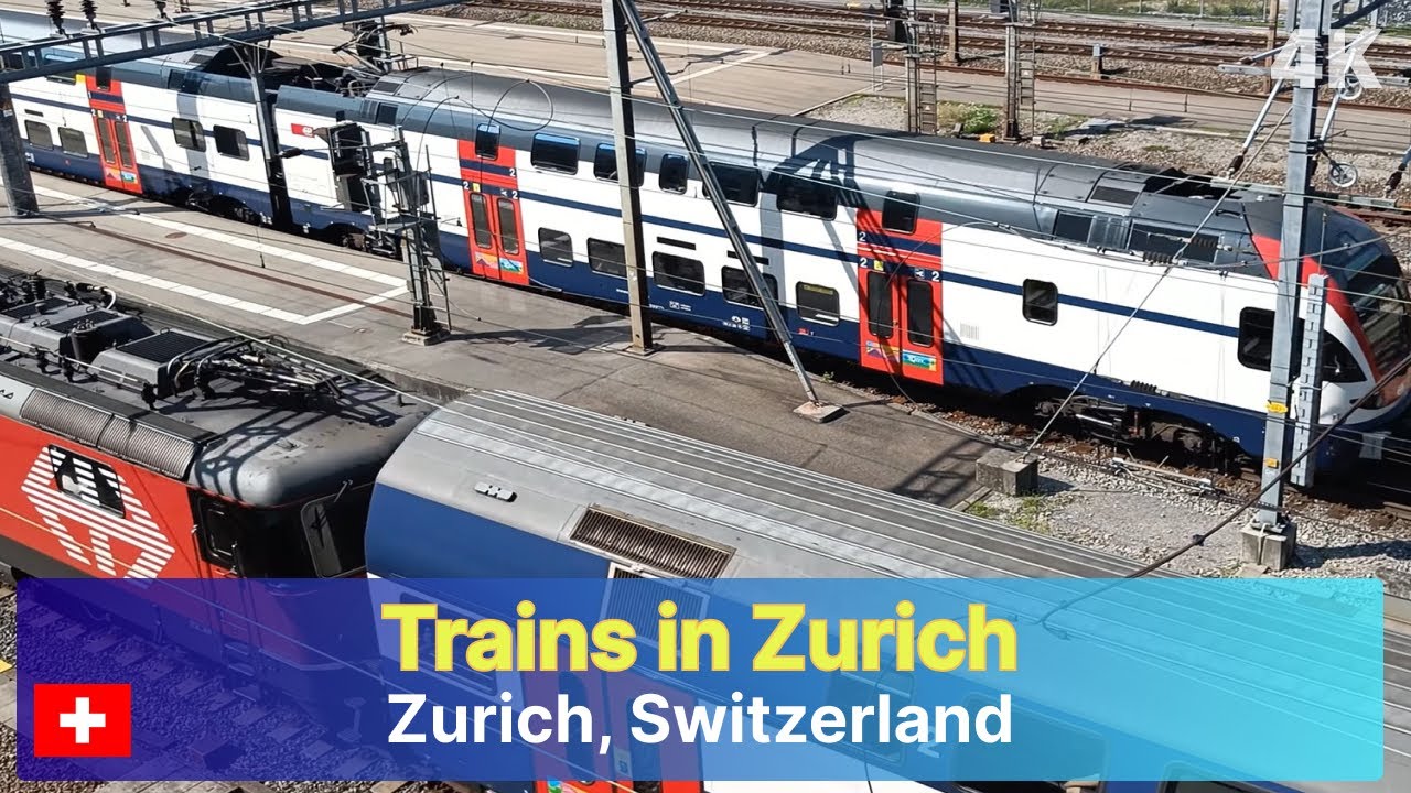 Trains in Zurich