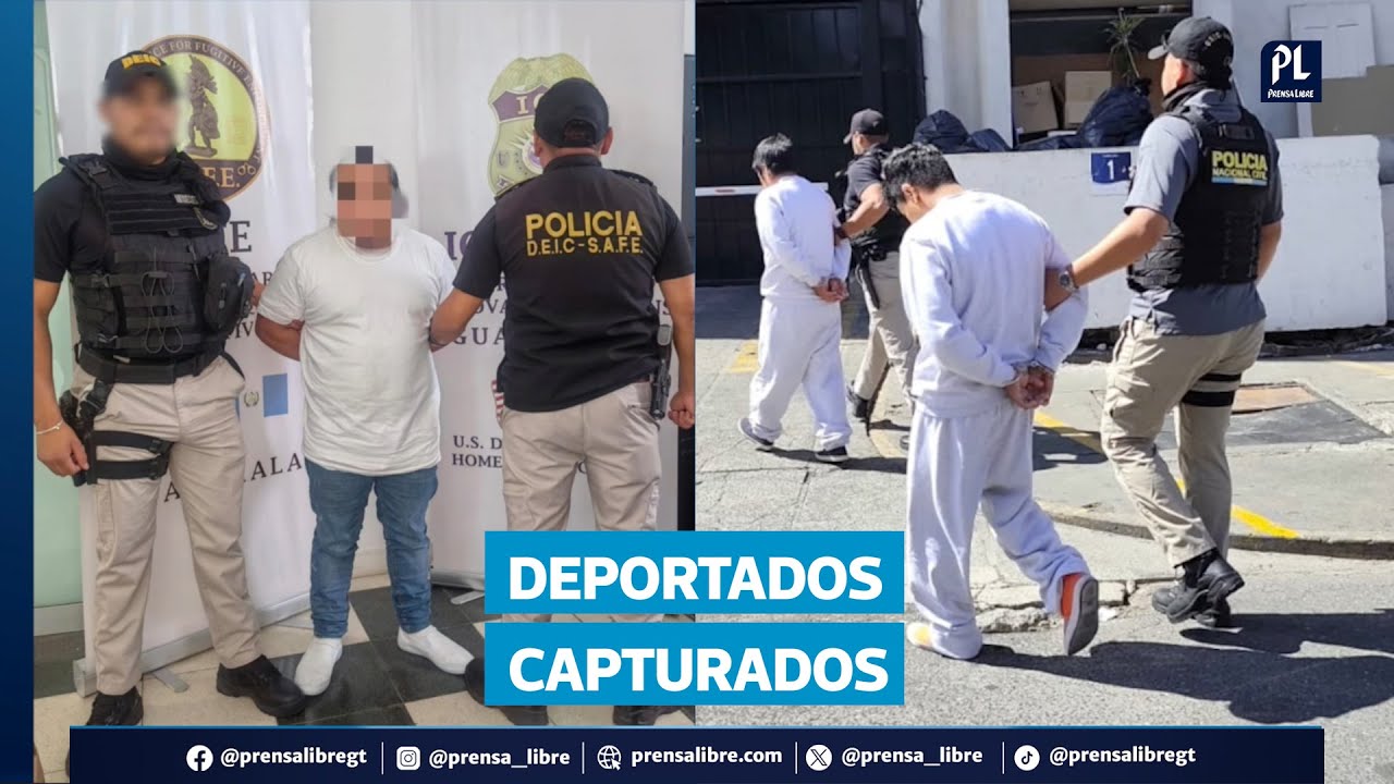 Deportados desde EE. UU. son capturados en Guatemala; 441 han sido detenidos este año