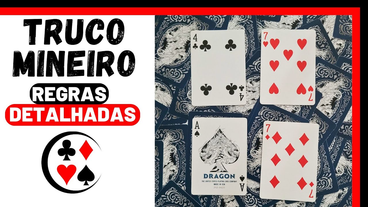 Como Jogar TRUCO MINEIRO - Jogo de Baralho ♣️♦️♠️♥️