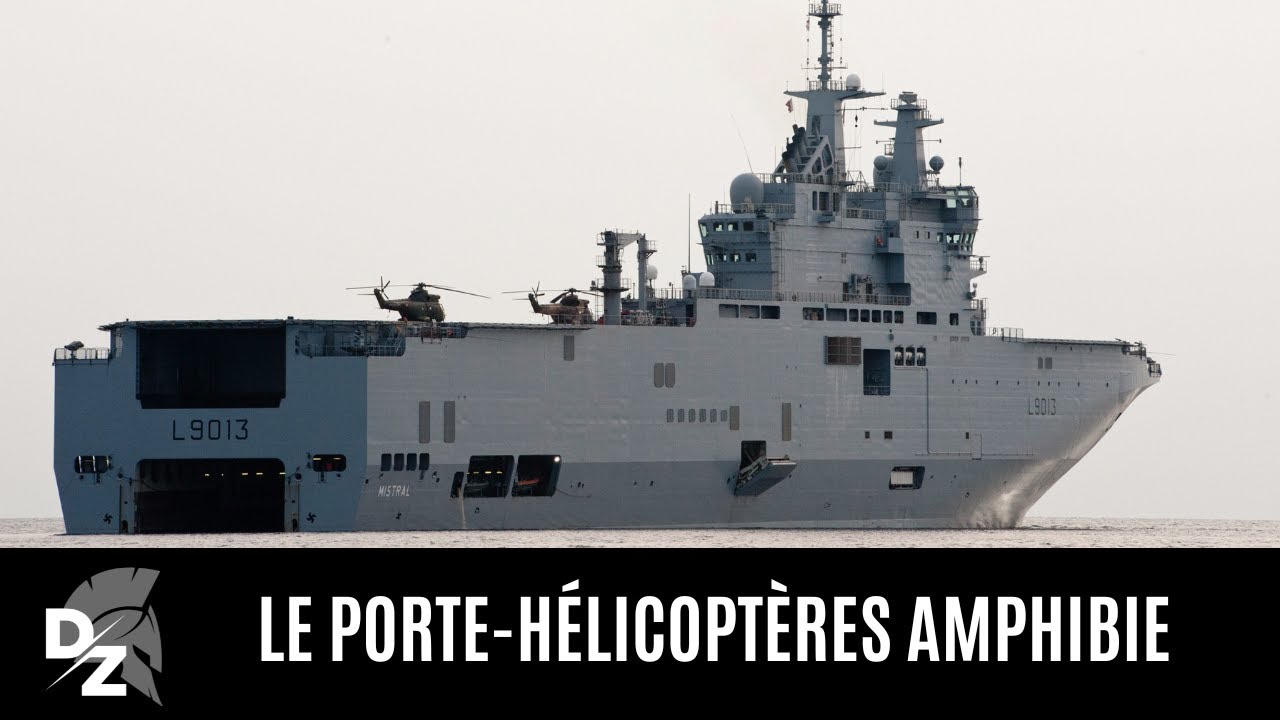 Le porte-hélicoptères amphibie