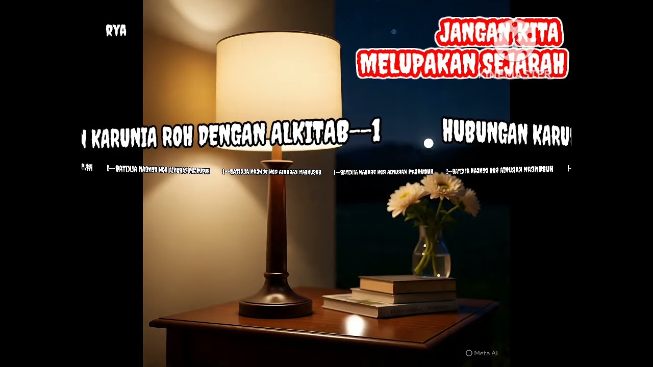 HUBUNGAN KARUNIA ROH DENGAN ALKITAB--1
