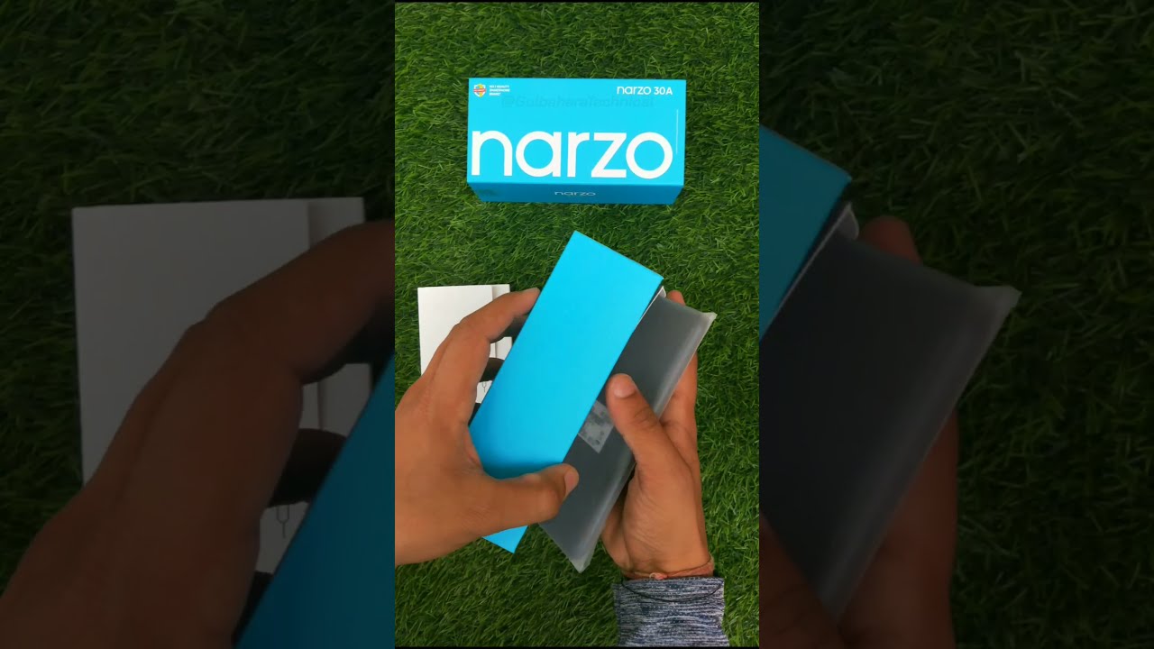 Realme Narzo 30A Unboxing and First Impressions #shorts