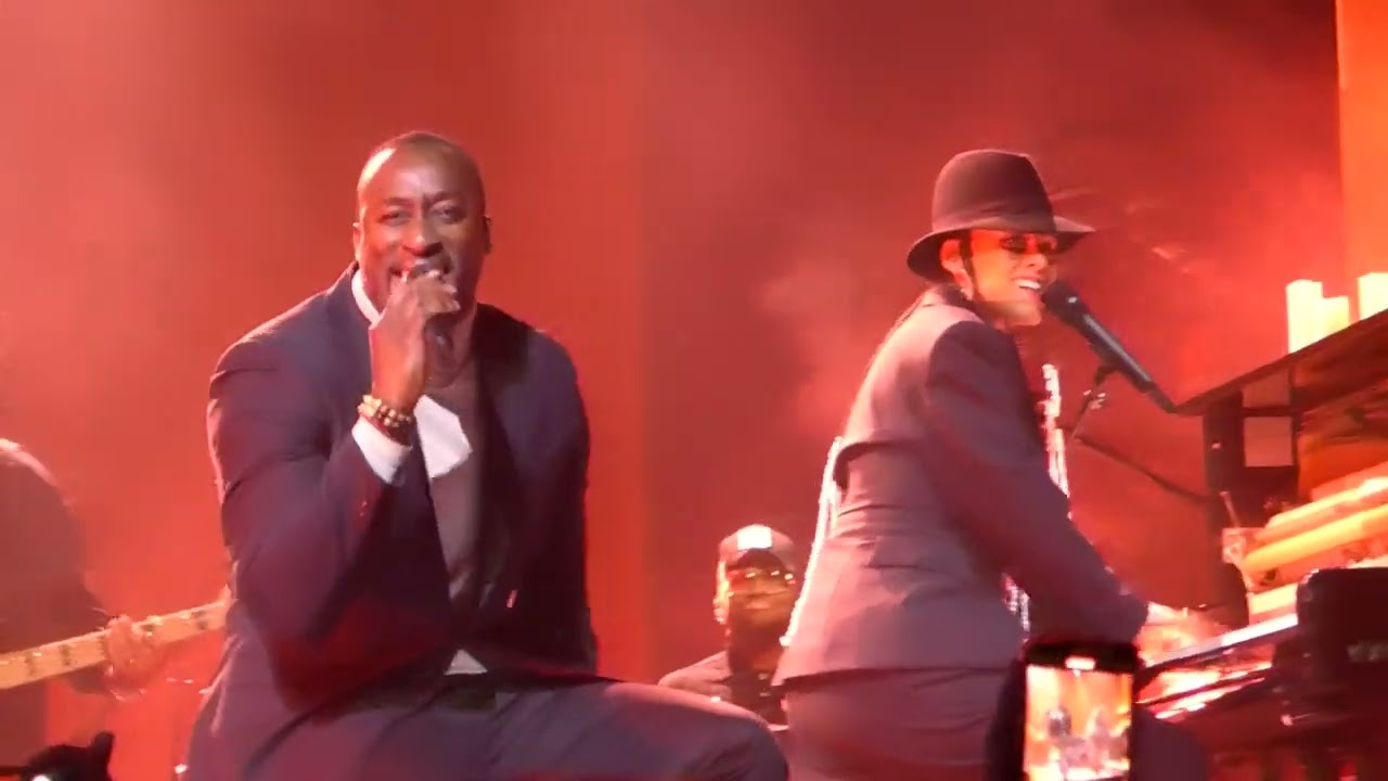 Alicia Keys & Jermaine Paul 