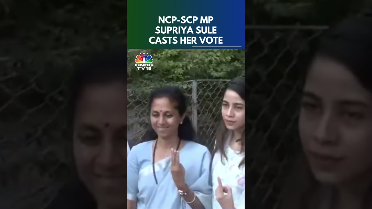 Maharashtra Assembly Elections 2024 | NCP-SCP MP Supriya Sule Casts Her Vote In Baramati | N18S