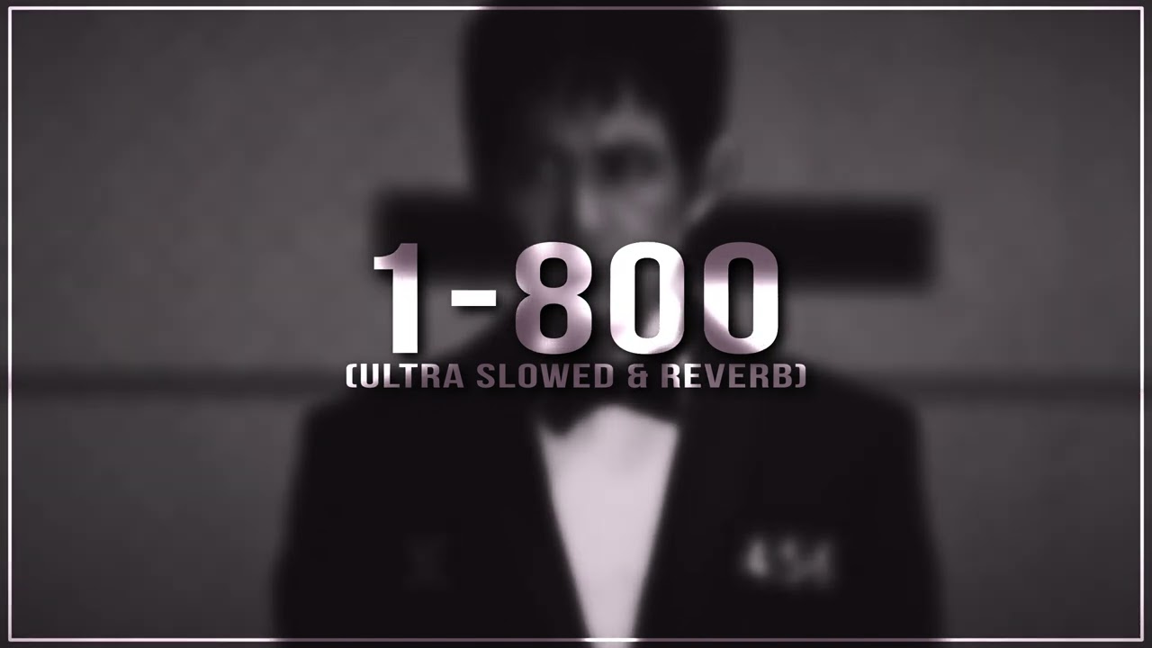 bbno$, Ironmouse - 1-800 (Ultra slowed & reverb)