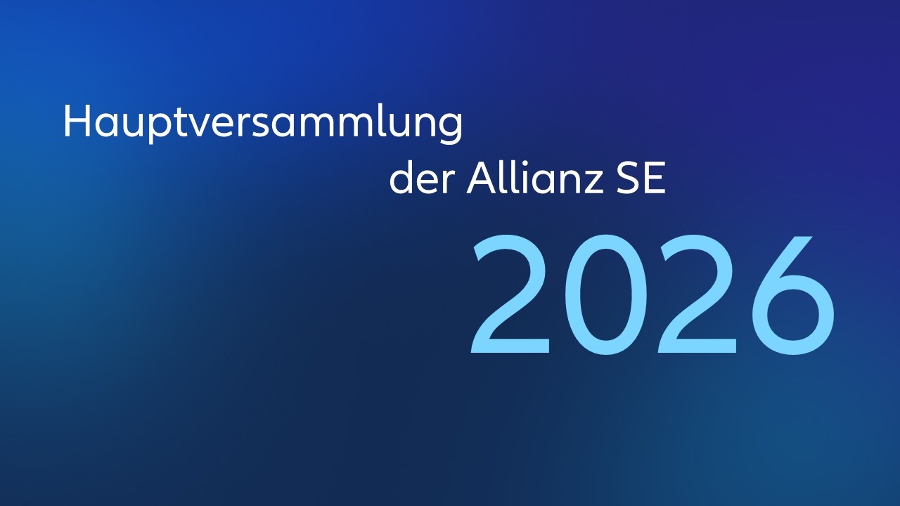 Allianz Hauptversammlung am 7. Mai 2026