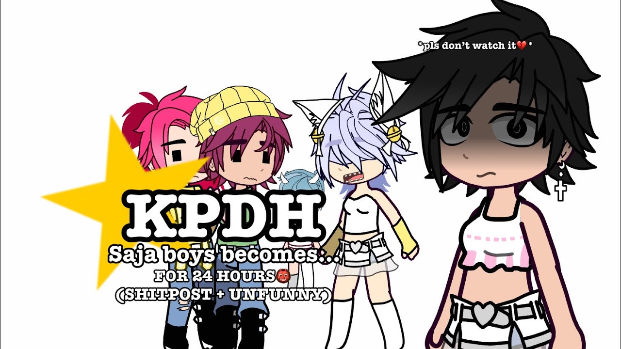 Saja Boys becomes a… for 24 hours 👀 // #kpdh #gacha #memes #unfunny \\ BYE WHAT THIS IS💔