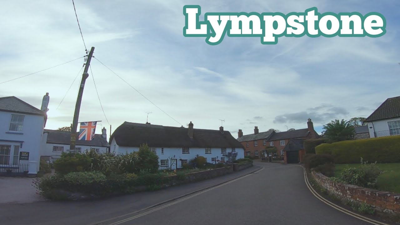 A drive with us production 06/05/23 stunning Lympstone village real time East Devon England UK GoPro