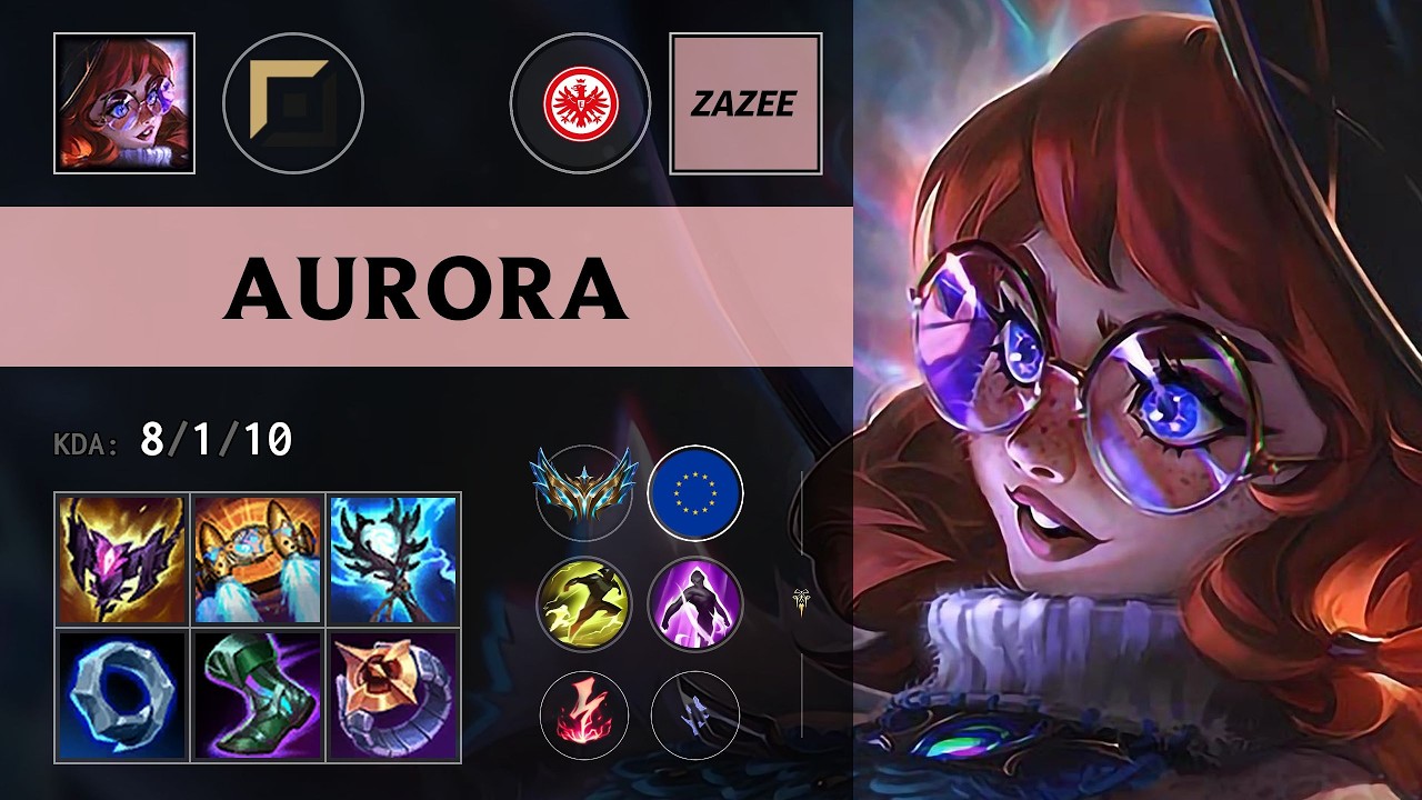 (SGE ZaZee) Aurora Top vs Jayce (MISA Kofte) - EUW Challenger Patch 26.13