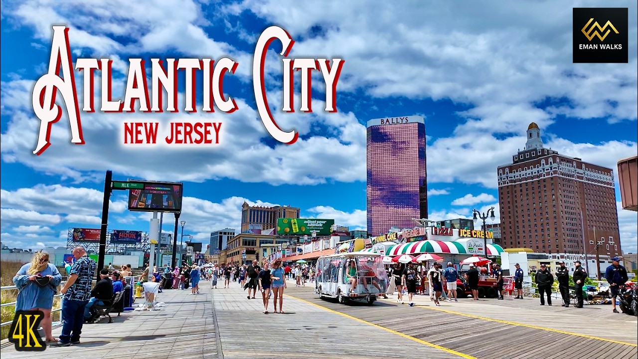 Atlantic City New Jersey Boardwalk and Steel Pier 2026