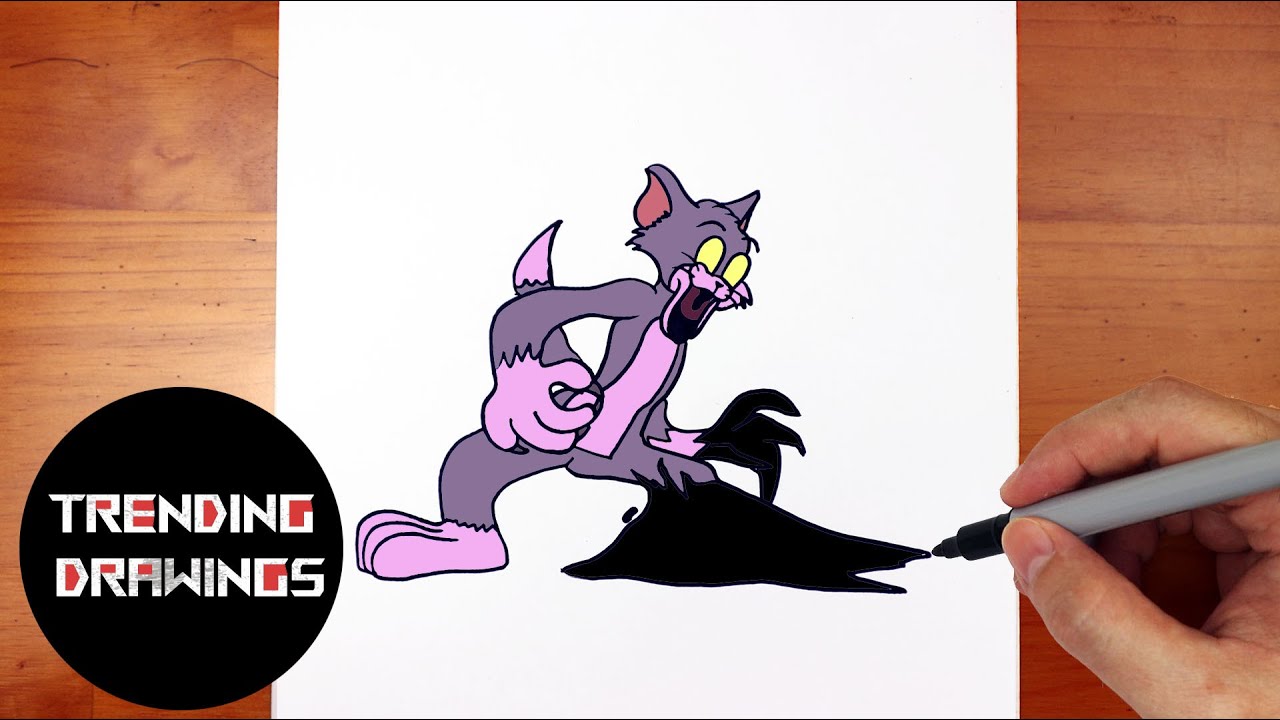 How To Draw FNF MOD Character - Pibby Tom Easy Step by Step