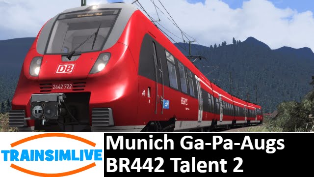 Let's Play Train Simulator 2016 - Munich-Ga-Aug, BR442