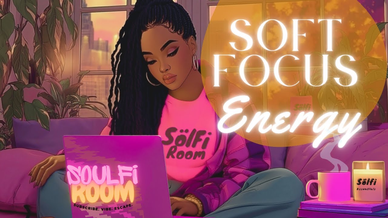 Soft Focus Energy ✨ Soulful R&B Lo-Fi Mix for Work + Study