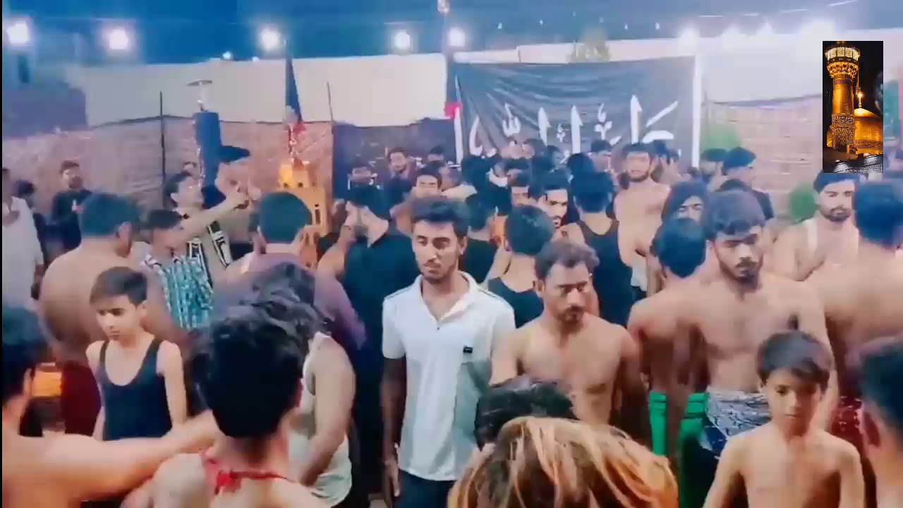 Matami sangat isran.e.sham pattoki  azadari e Hussain a.s