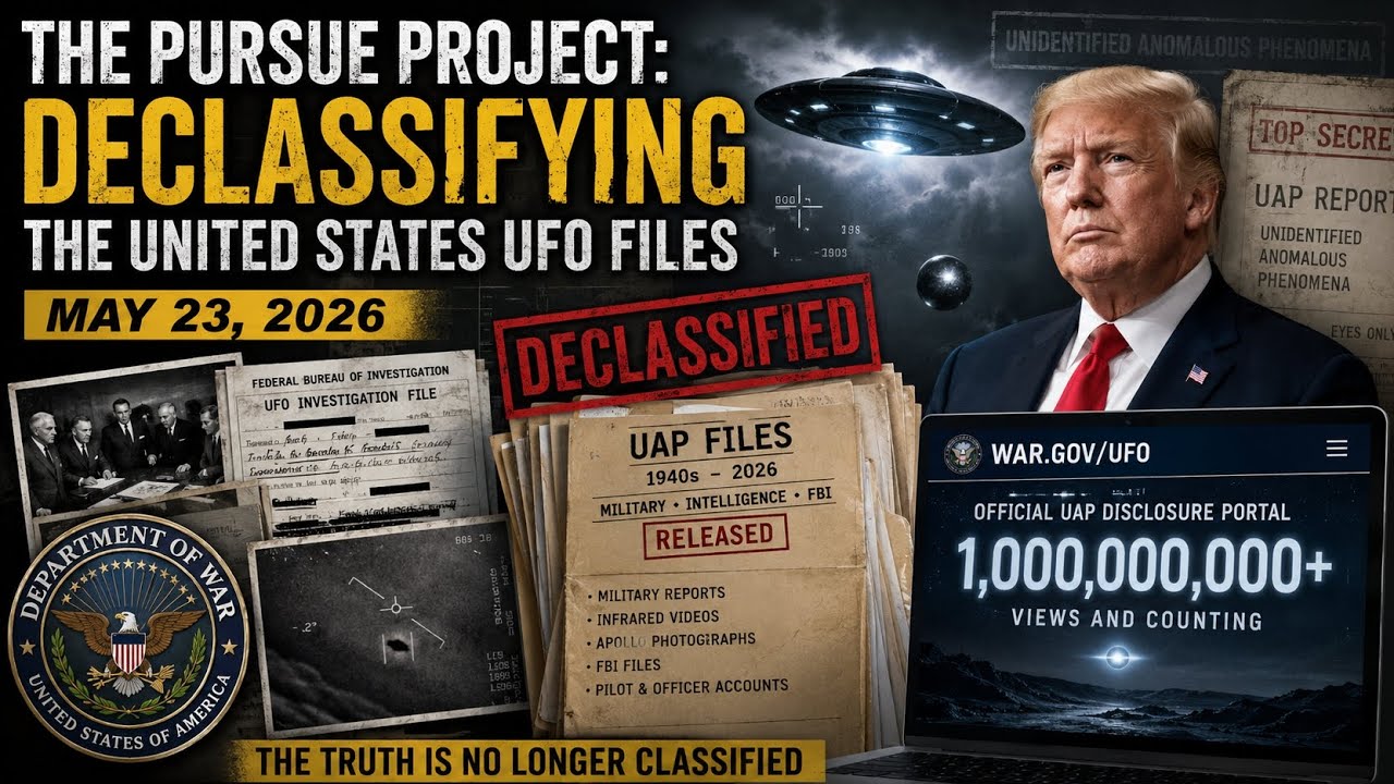 The PURSUE Project: Declassifying America&rsquo;s UFO Files in 7 Minutes