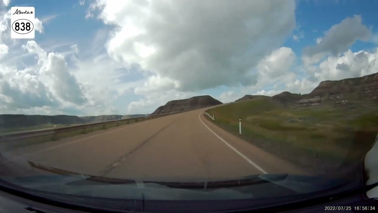 Calgary to Edmonton via Drumheller Drive 2022