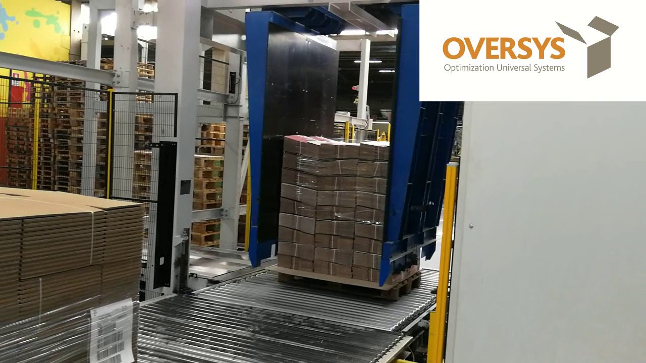 VIDEO OVERSYS U52261119 TENACE PALLET DISPENSER