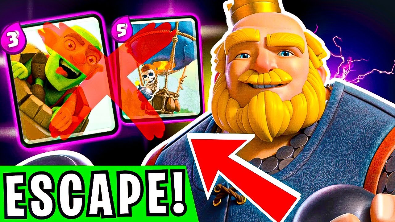 ESCAPE MID LADDER 😱 | LOG BAIT, BALLOON & STRANGE DECKS