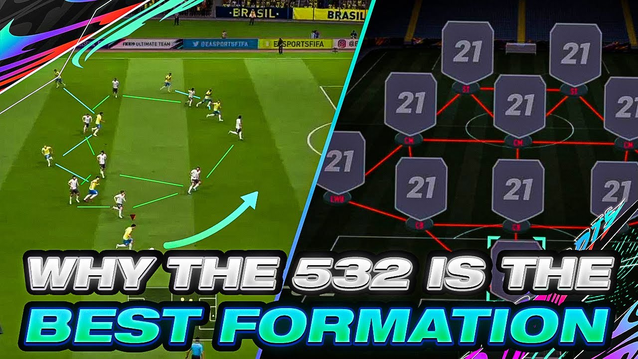 WHY THE 532 IS THE BEST FORMATION IN FIFA 21 RIGHT NOW! PRO 532 CUSTOM TACTCS/INSTRUCTIONS!