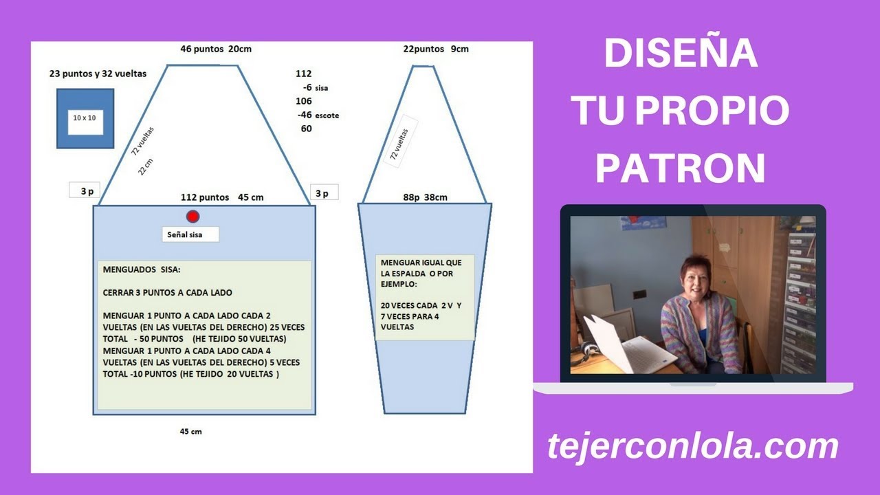 Tejer y Calcular MANGA RANGLAN |✔️