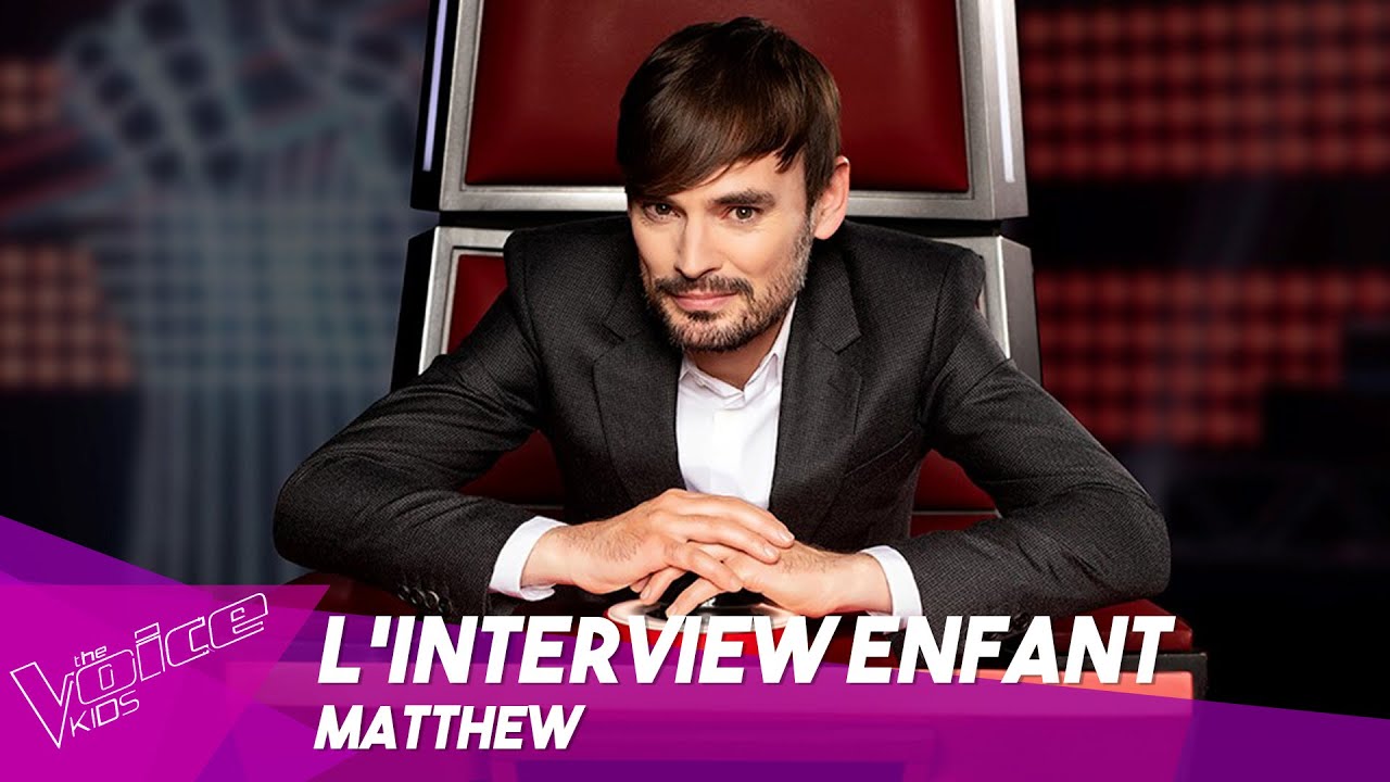 L'interview enfant des coachs ● Matthew | Bonus | The Voice Kids Belgique