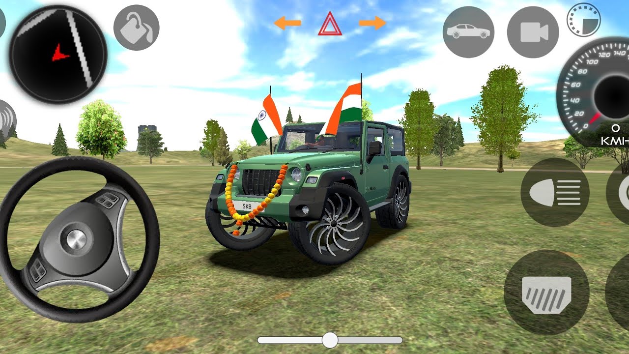 Modified Mahindra Thar😈Games:Indian Thar (Gadi Wala Games) Car Game Android Game - Android Gameplay