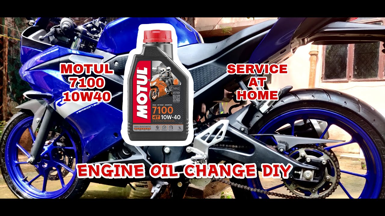 Engine Oil Change | DIY | Motul 7100 | R15 V3