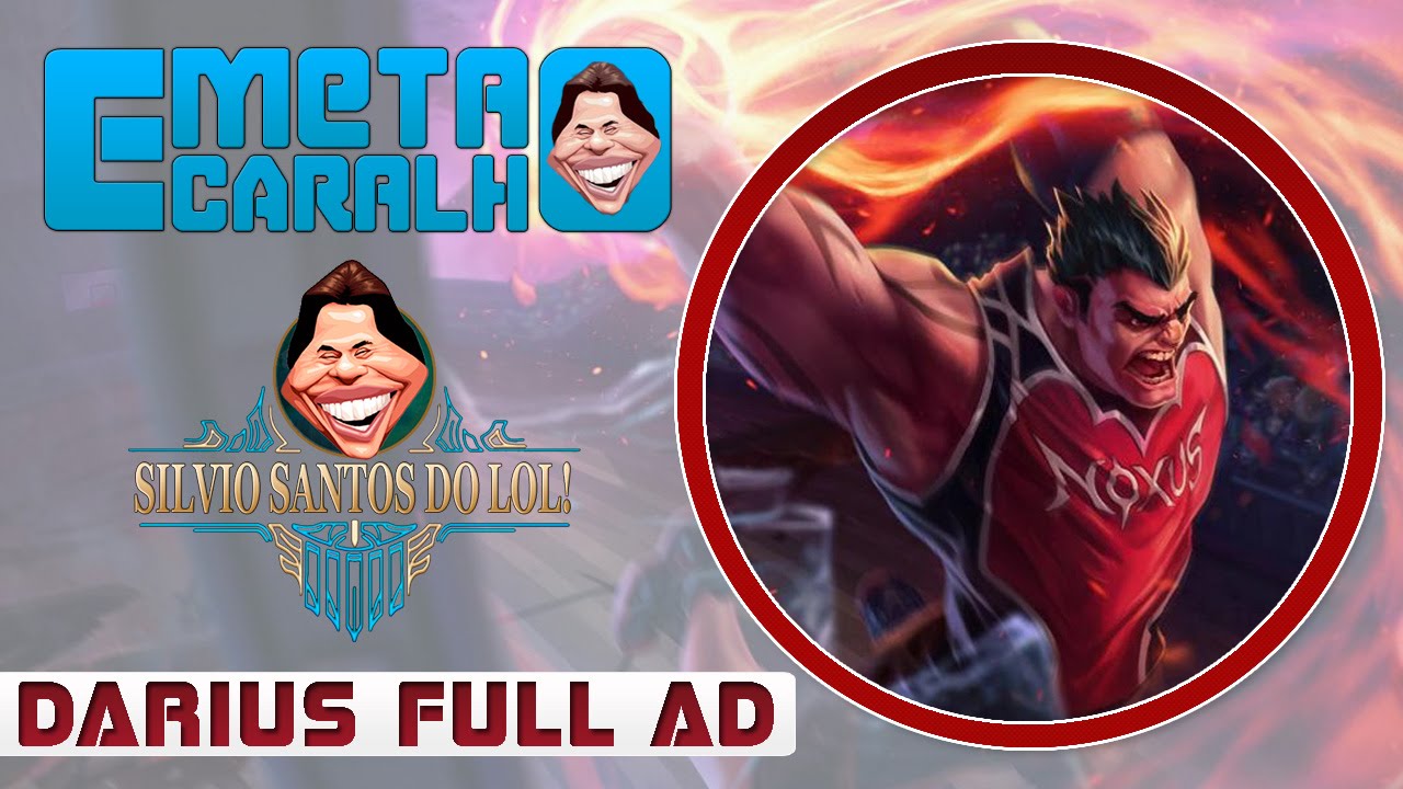 META &Eacute; O CARALHO! #34 - DARIUS FULL AD MID - SILVIO RAGE DO LOL