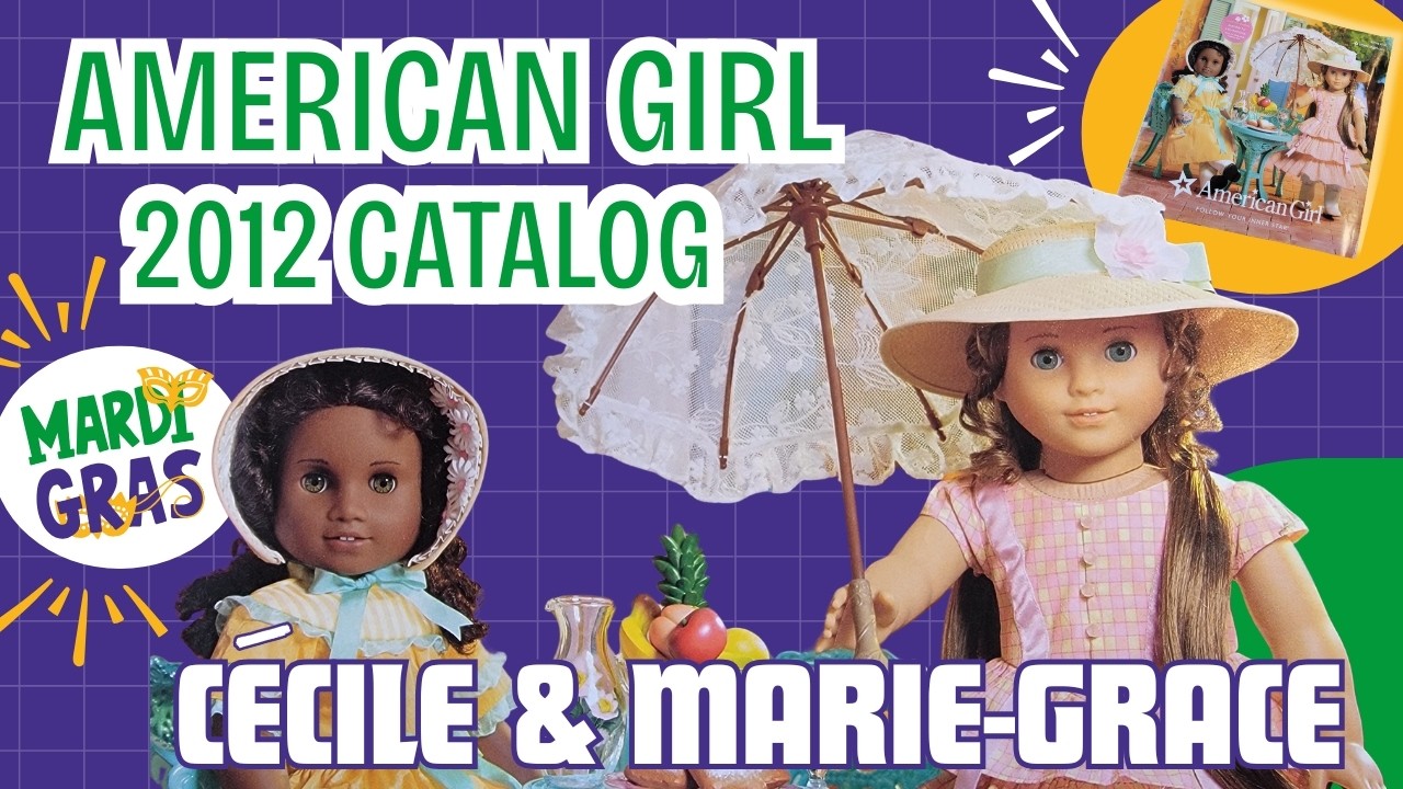 Celebrate Mardi Gras by looking at how cute Cecile & Marie-Grace are in the AG Catalog Spring 2012