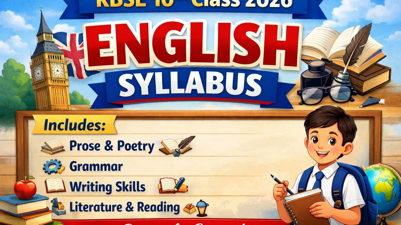 10th Class English Syllabus 2026 