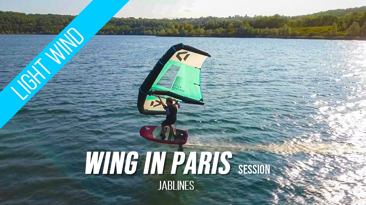 WING IN PARIS LIGHT WIND - WINGFOIL JABLINES