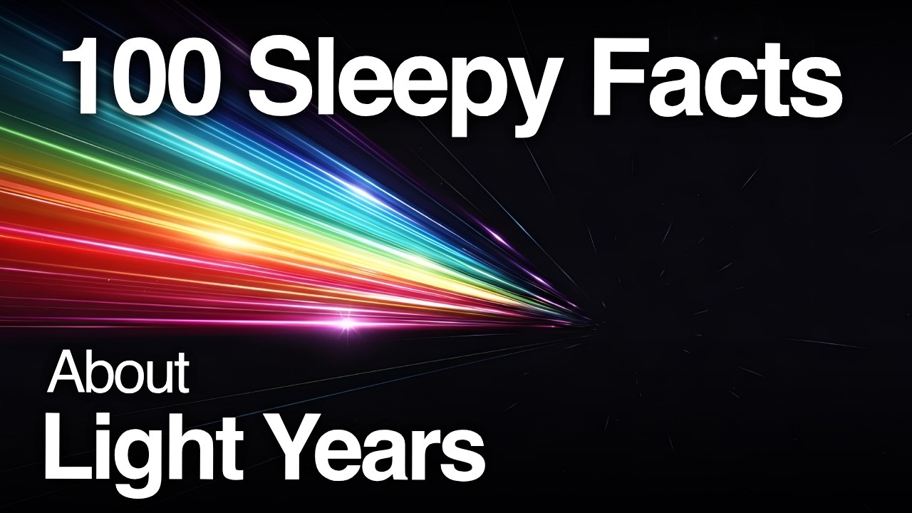 The Most Relaxing Facts About Light Years to Fall Asleep To