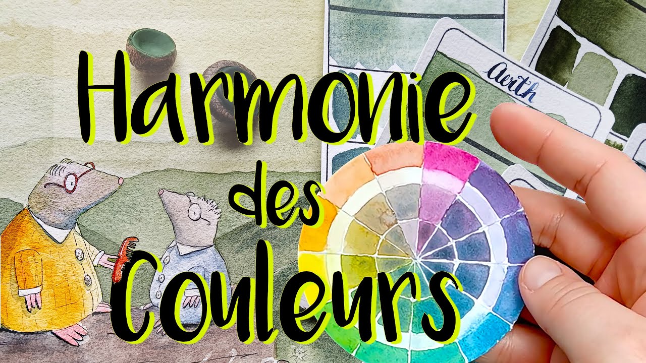 Secrets d’une Palette Harmonieuse en Aquarelle | Illustration Jeunesse & Théorie des couleurs 2/2