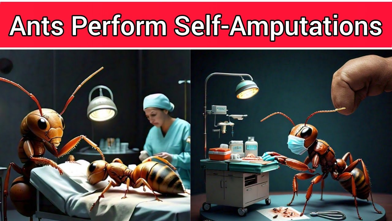 Amazing Discovery: Ants Perform Self-Amputations to Save Injured Nestmates!