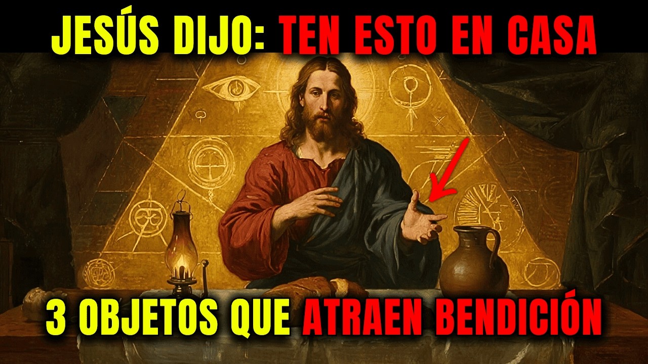 Los 3 Objetos Que Jesús Mandó Tener en Casa - Atraen Protección y Prosperidad