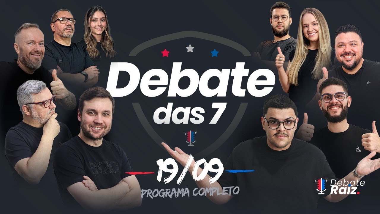 O MANO A MANO DA GALERA DO DEBATE RAIZ PRO CL&Aacute;SSICO GRENAL  -  DEBATE DAS 7 - 19/09/2025 #244