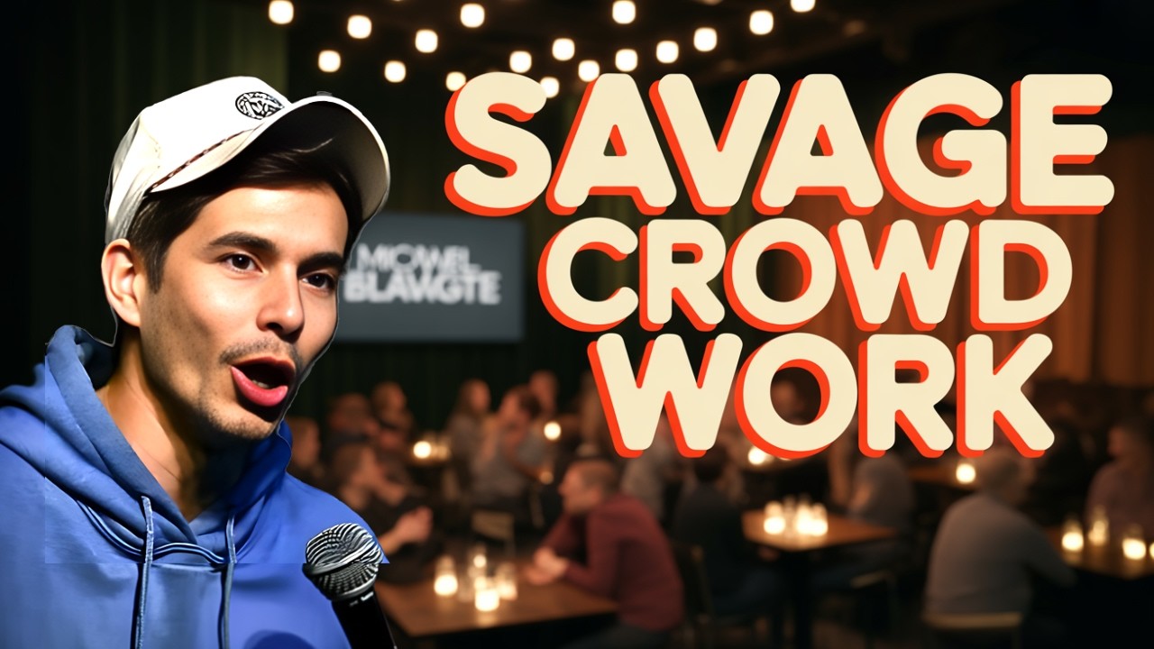 Michael Blaustein's Funniest Crowd Work Moments - SAVAGE Crowd Roasts!