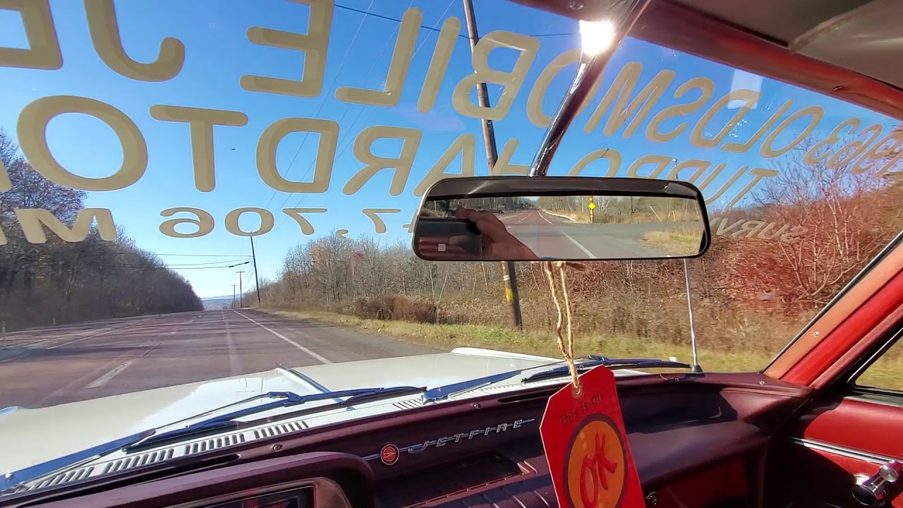 1963 Oldmobile Jetfire Turbo Hardtop driving video.
