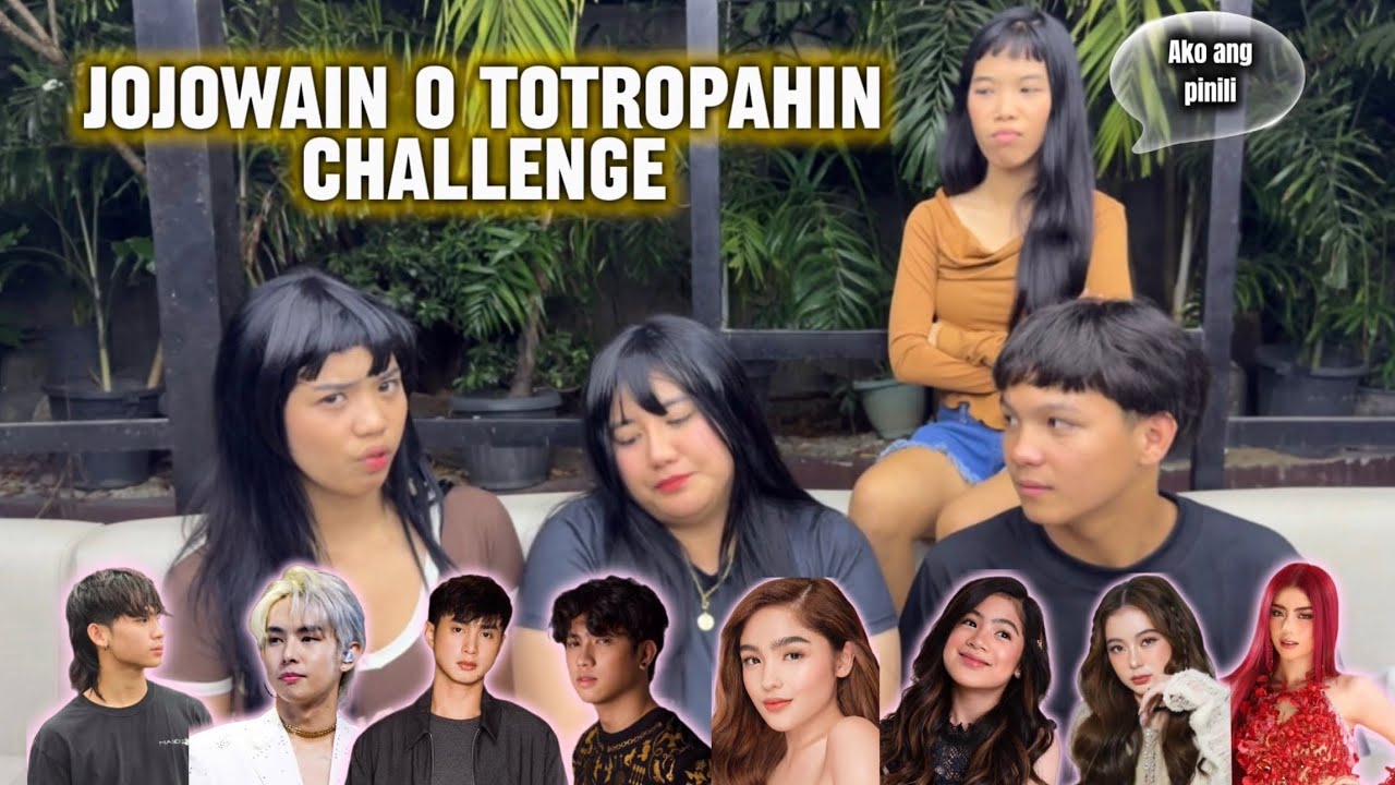 VLOG #5 : JOJOWAIN O TOTROPAHIN CHALLENGE | ELLAINE YAY FAMILYAY