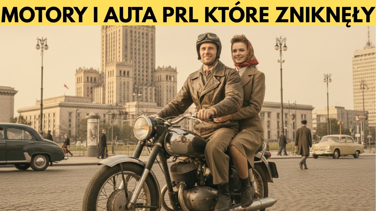 Tak jeździł PRL! Cz.2 - zapomniane marki, kultowe maszyny i jednoślady które zniknęły!