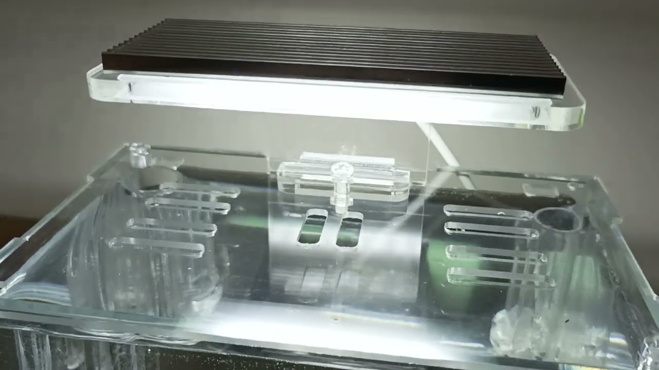 迷你底濾缸 沐野微缸 mini aquarium sump filter fish tank