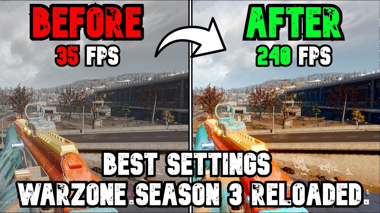 Best Warzone Graphics Settings for PC (Max FPS + Visibility) SEASON 3 RELOADED