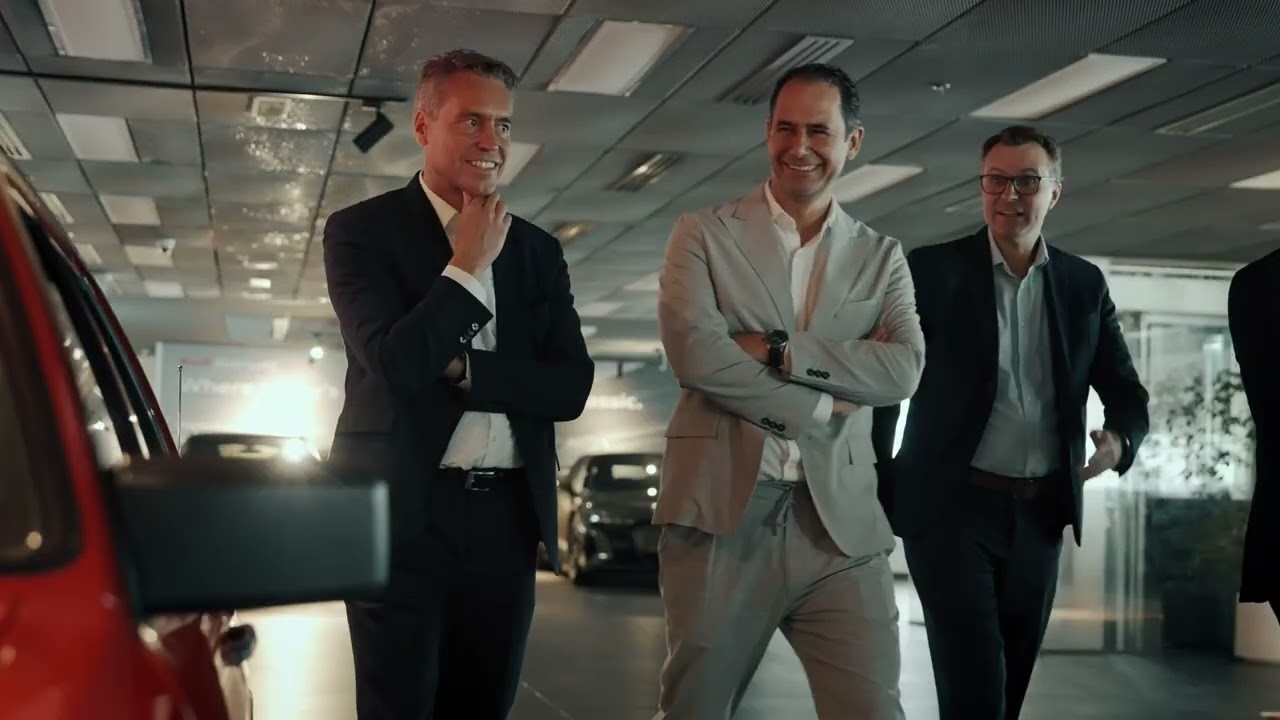 Audi AG Leadership at Audi Progressive Retail Showroom Dubai