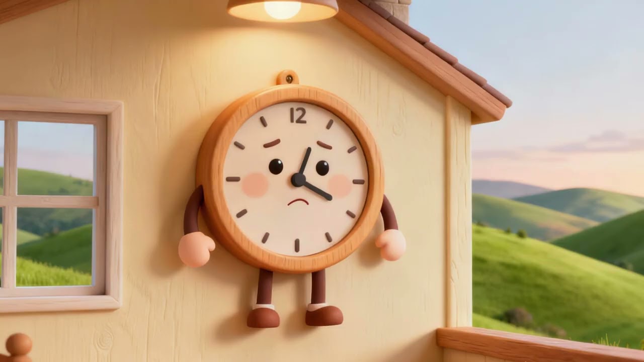 The Clock That Wanted to Slow Down Part 2 | Gentle Storytime Song for Kids | The Jingle Station