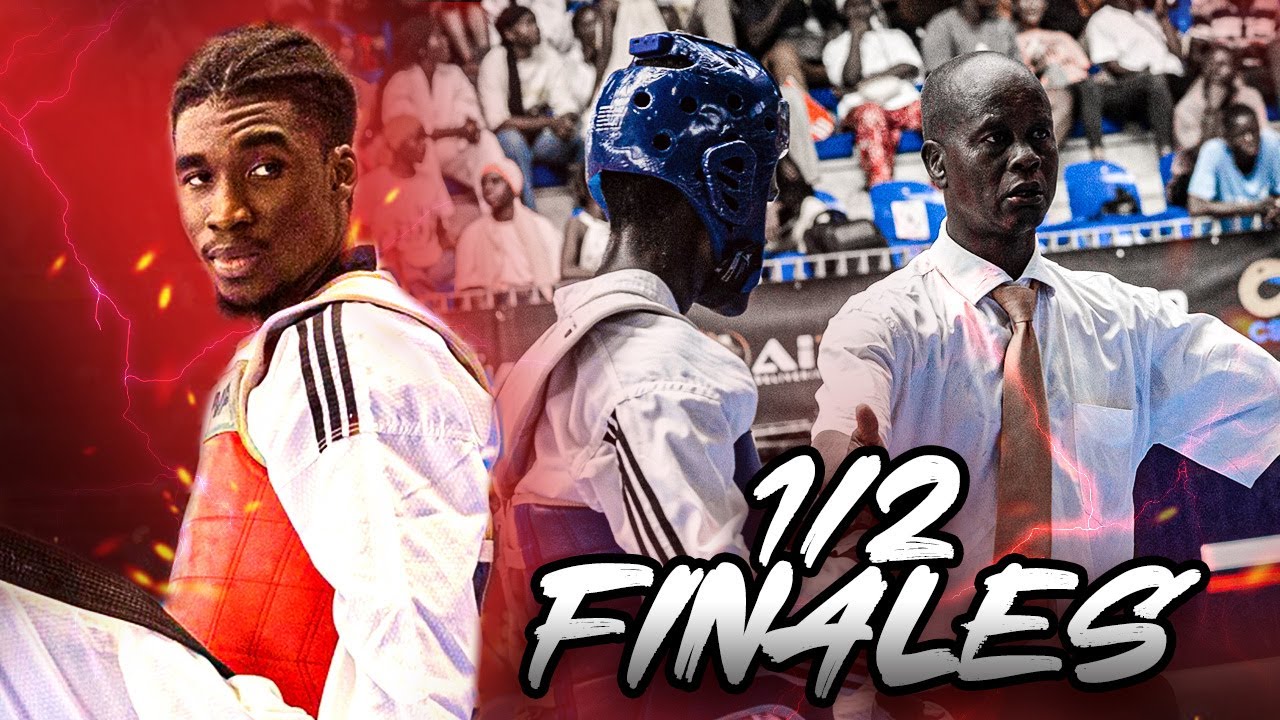 Abidjan Taekwondo Clash 2025 : l'adrénaline monte chez les combattants lors des demi-finales